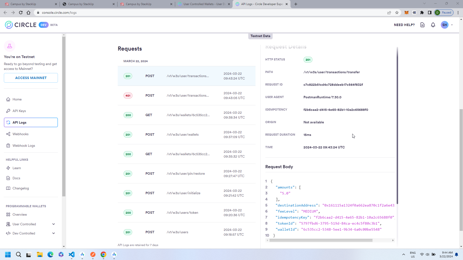 USDC and Programmable Wallets Run 2